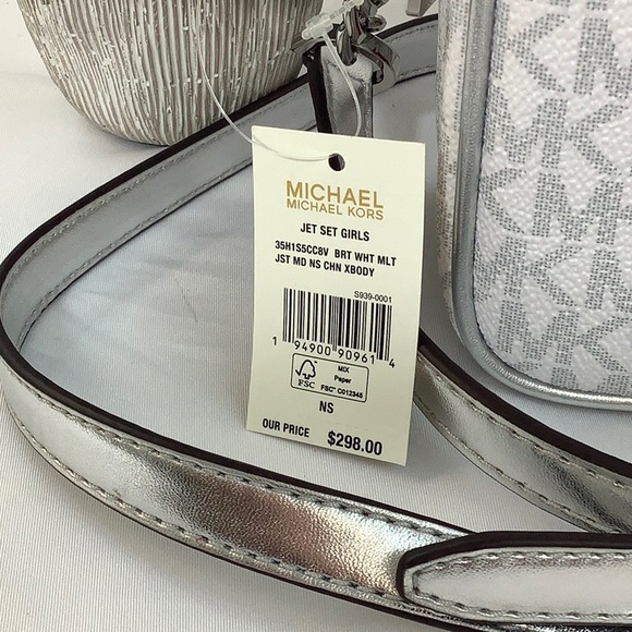 Michael Kors Jet Set Travel Chain Crossbody Bag - Picture 2 of 4